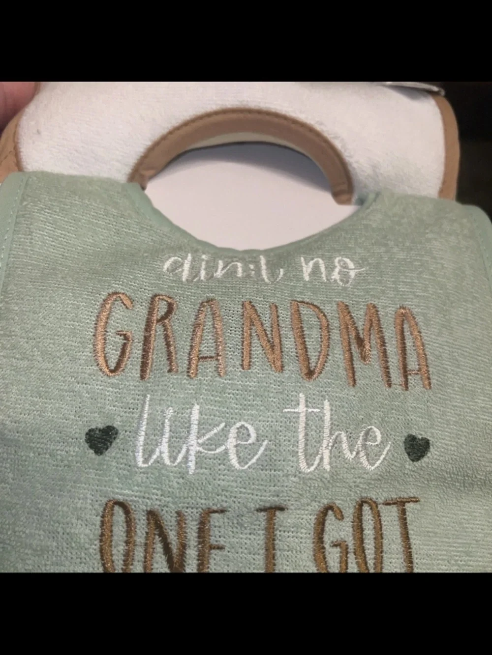 Neat Solutions New Neutral Infant Baby Bibs 2-4pk Grandma 1-5 Pk Newborn